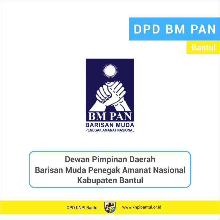 DPD BM PAN Bantul - profil - Bantul -okp-pemuda