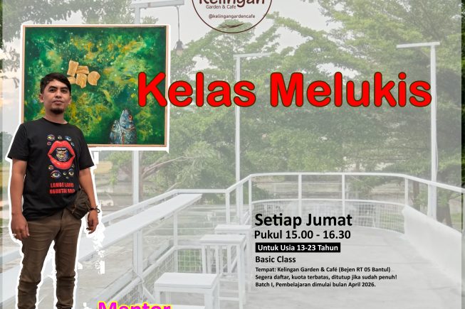 kelas kelingan melukis